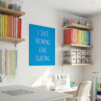 Divertido y colorido amor por Quilters