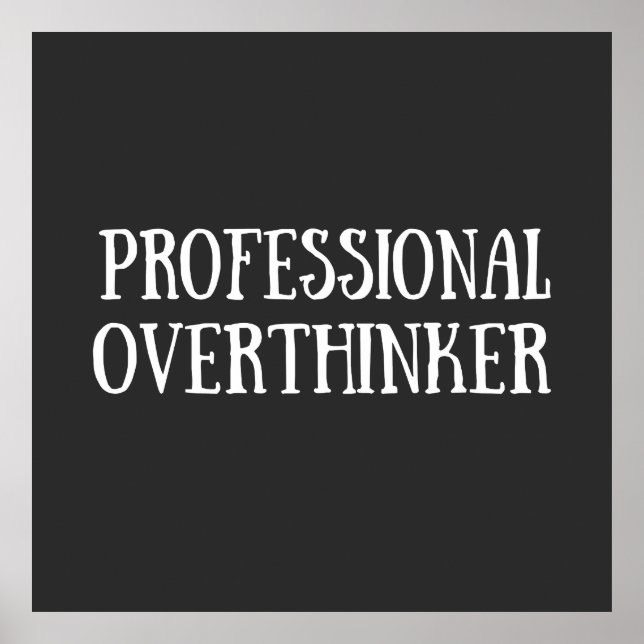 Póster divertidos dichos sarcásticos (Frente)