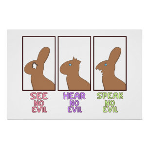 Póster Divertidos pasteles de chocolate de Pascua