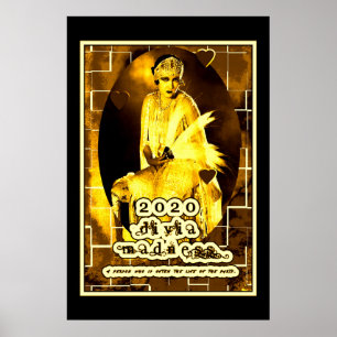 Póster Divia... locura... 2020...