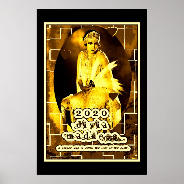 Póster Divia... locura... 2020... (Frente)