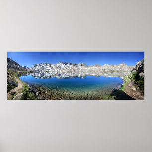 Póster Divida Diosa En El Lago Wanda - Camino John Muir