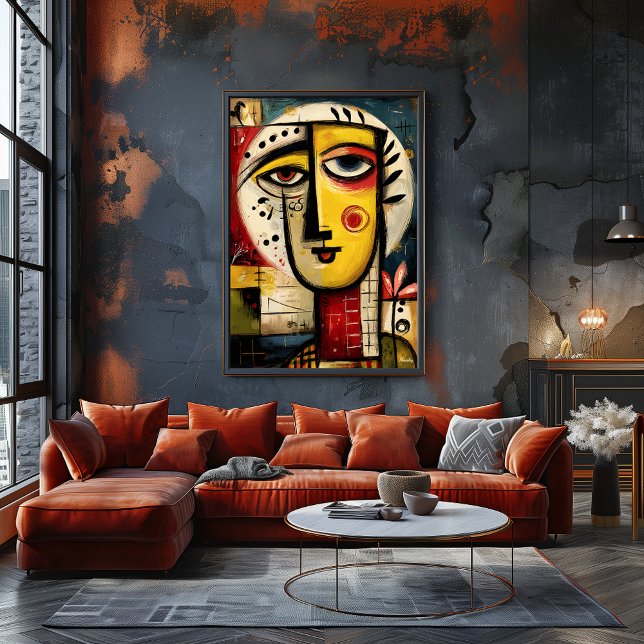 Póster Divided Presence — Contemporary Abstract  (Subido por el creador)