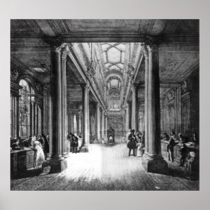 Póster Dividend Office, Banco de Inglaterra