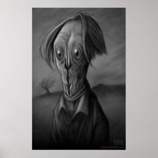 Póster Dividir cara