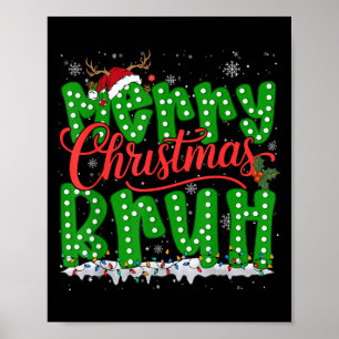 Póster Diviértete Feliz Navidad Bruh Fiesta Meme Hombres 