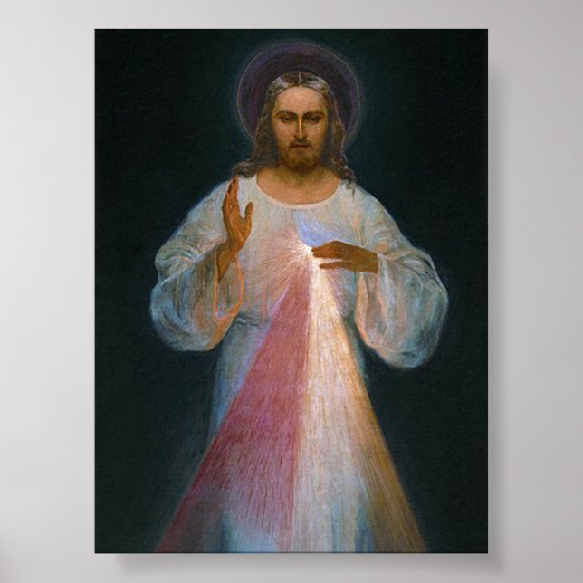 Póster Divina Misericordia (Frente)