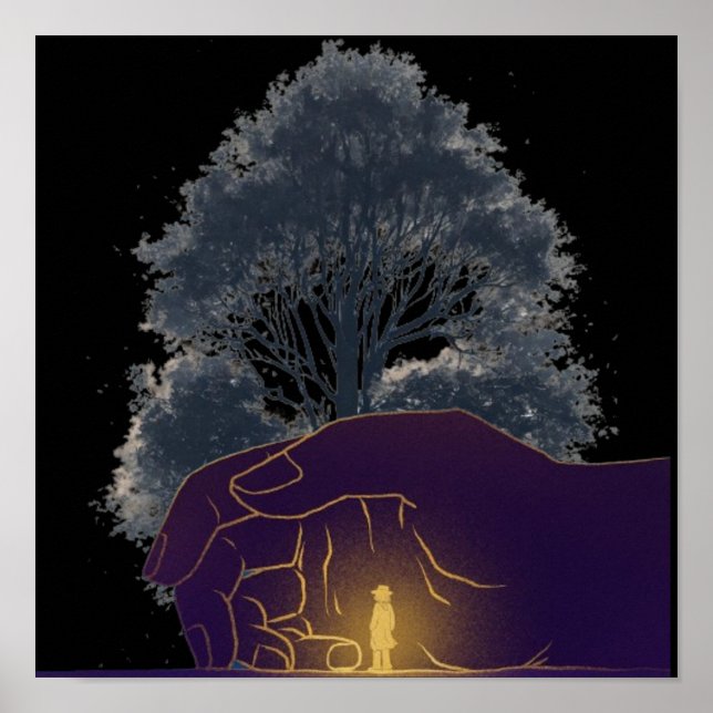 Póster "Divine Intervention Canvas Print" (Frente)