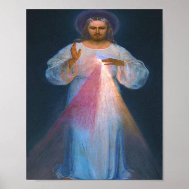 Póster Divine Mercy Original By Kazimirowski (Frente)