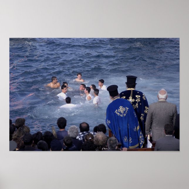 Póster Diving for the Cross (Frente)