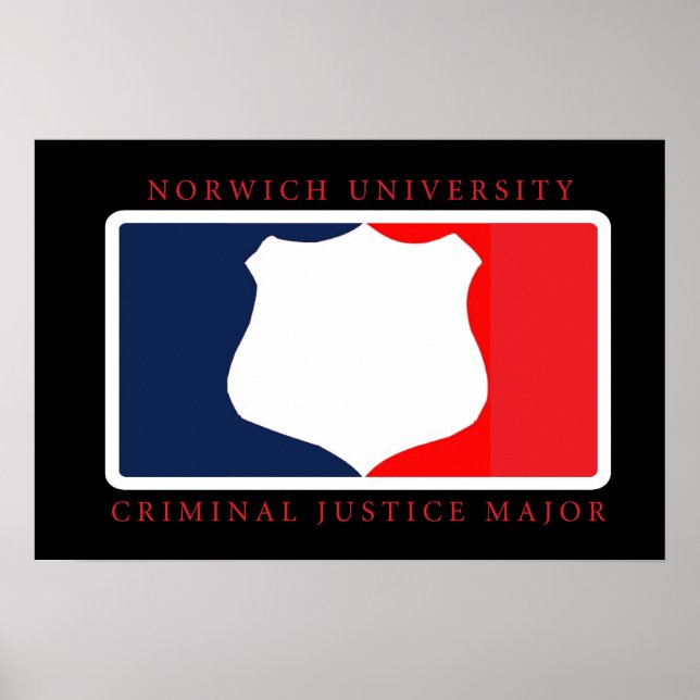Póster División de Justicia Penal (Frente)