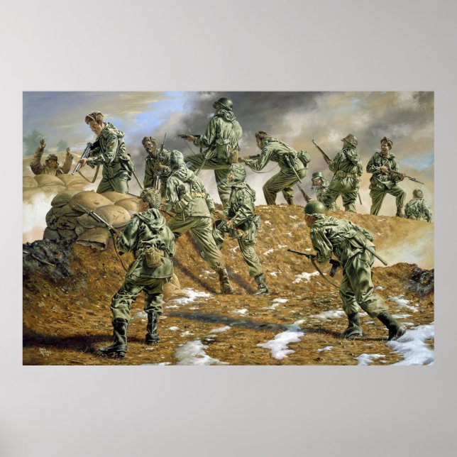 Póster División Sunshine en Corea de Rick Reeves Print (Frente)