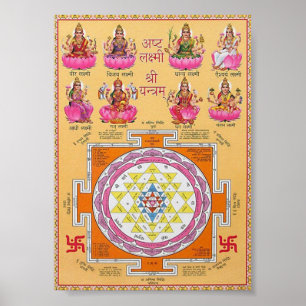 Póster diwali pooja