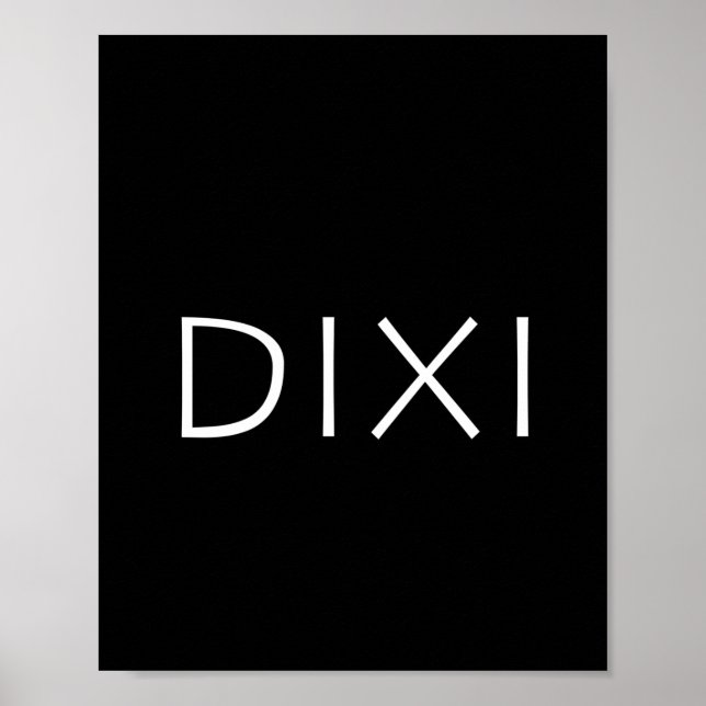 Póster Dixi (Frente)