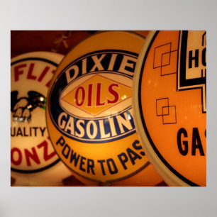 Póster Dixon, Nuevo México, Estados Unidos. Vintage