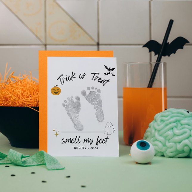 Póster DIY Halloween Rótulo de la primera bebé recién nac (Subido por el creador)