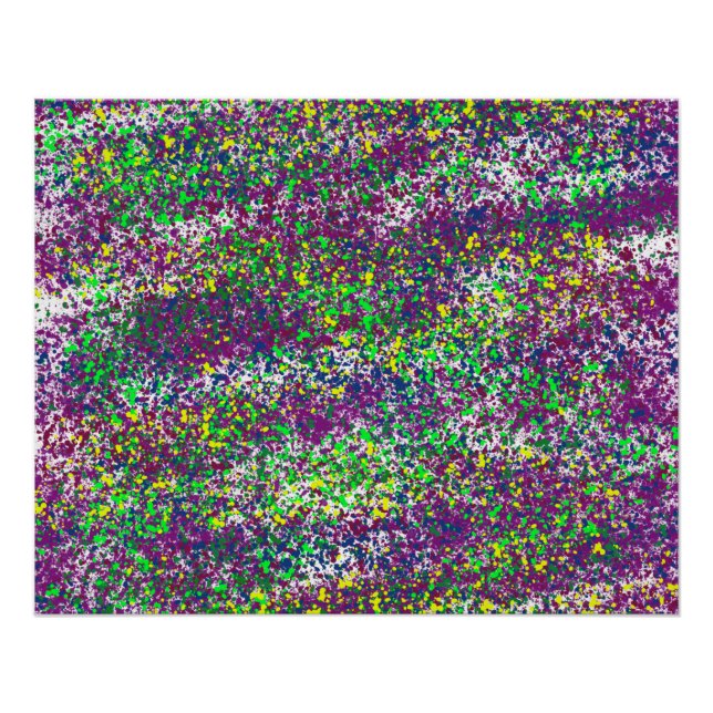 Póster Dizzy Splatter (Anverso)