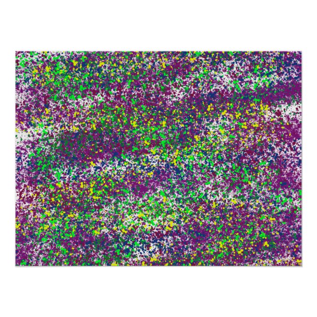 Póster Dizzy Splatter (Anverso)