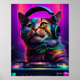 Póster Dj cat