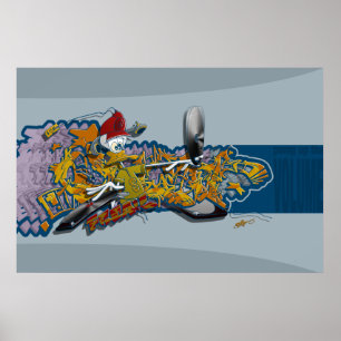 Póster DJ freak out