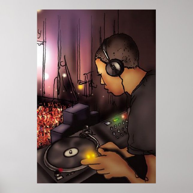PÓSTER DJ POSTER (Frente)