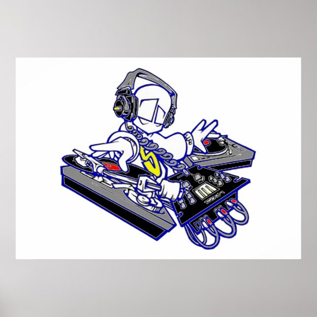 Póster DJ Poster (Frente)