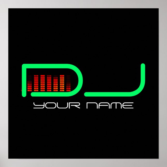 PÓSTER DJ POSTER (Frente)