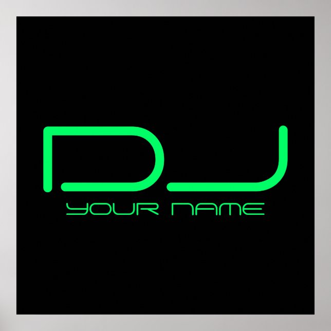 PÓSTER DJ POSTER (Frente)