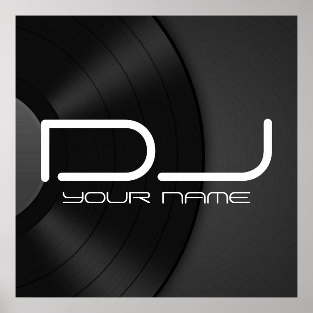PÓSTER DJ POSTER (Frente)