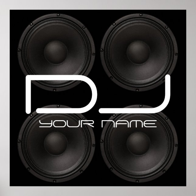 PÓSTER DJ POSTER (Frente)