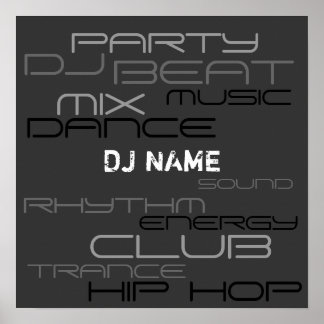 PÓSTER DJ POSTER