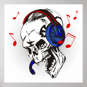 Póster DJ Skull