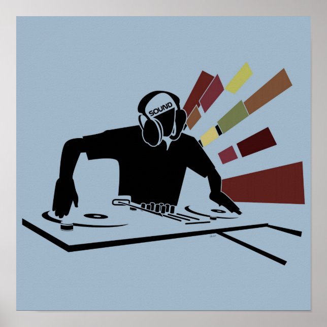 PÓSTER DJ SOUND (Frente)