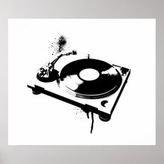 Póster DJ Turnable