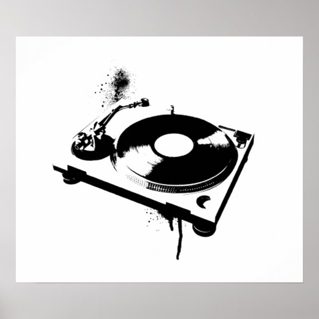 Póster DJ Turnable (Frente)