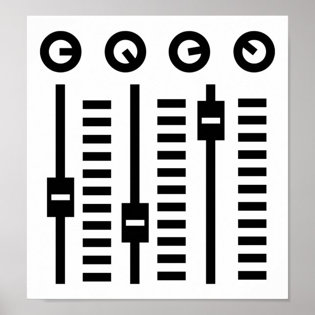 Póster DJ Turnable (Frente)