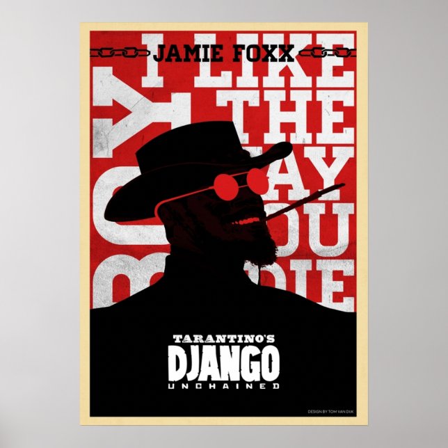 Póster Django Unchained (Frente)