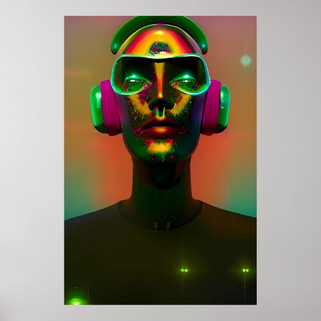 Póster DJ'in' Your Mind Art (Frente)