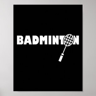 Póster Dminton minimalista - Dminton del transbordador Ra