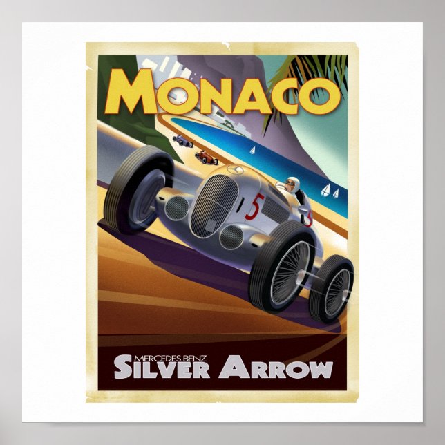 Póster DMoore Silver Arrow (Frente)