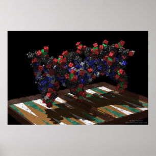 Póster DNA del backgammon