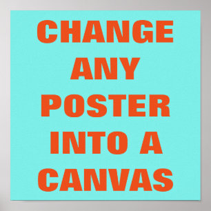 Póster DO IT YOURSELF ~ Poster / CHANGE TO A CANVAS
