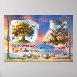 Póster Do Not Despise The Lord’s Discipline Ever