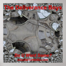 "Do U Want Some" Poster de 60 cm x 60 cm