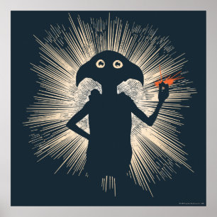 Póster Dobby Casting Magic