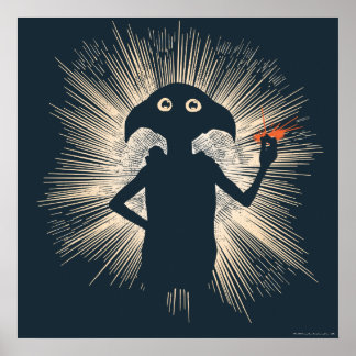 Póster Dobby Casting Magic