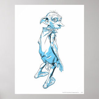 Póster Dobby mirando por encima 1
