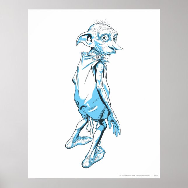 Póster Dobby mirando por encima 1 (Frente)