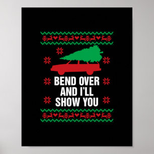 Póster doblarse e i&# 9; les mostraré un par de navidades