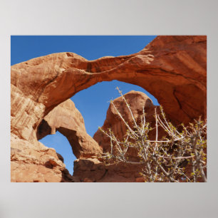 Póster Doble Arco en el Parque Nacional Arches